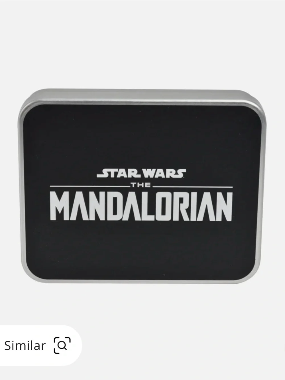 Star Wars Mandalorian Grogu Baby Yoda Bifold Wallet Tin Concept One New